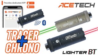 Acetech Lighter BT Worlds Brightest Tracer Unit CHRONOGRAPH [upl. by Nemlaz933]