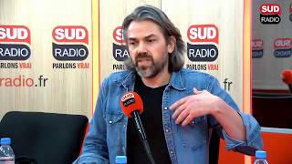 Ne supportant pas la contestation sur le climat Aymeric Caron quitte le plateau de Sud Radio [upl. by Llyrrad930]