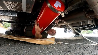 Epi15 Under slung LPG Gas for our Campervan [upl. by Virginie]