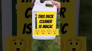 This deck cleaner product is magical 😲😲 [upl. by Aerdno]