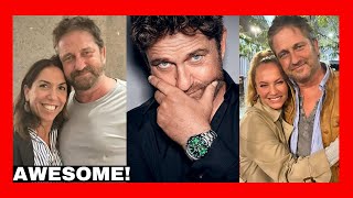 Gerard Butler  AWESOME HIGH SPIRITED Gerrys extraordinary moments during Venice holiday [upl. by Eedyah]