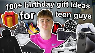 100 Birthday Gift Ideas for TEEN BOYS 2024 [upl. by Su886]