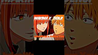 Makima x Denji Edit🙃 999 animeedit amv chainsawman denji makima manga [upl. by Inoy]