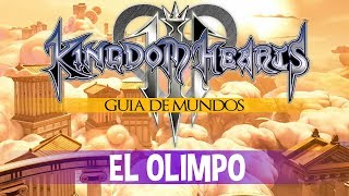 Kingdom Hearts 3 Guia de Mundos 100  El Olimpo Todos los coleccionables [upl. by Amsa615]