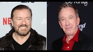 Ricky Gervais Regrets 2011 Golden Globes Joke About Tim Allen [upl. by Odravde]