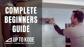 The Complete Beginners Guide to Drywall Mastering the 1st Coat for Beginners [upl. by Maryn]