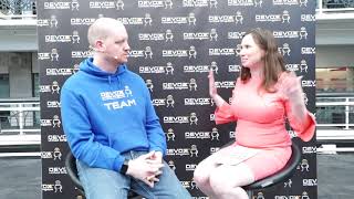 Interview with Heather Wilde at Devoxx UK 2018 [upl. by Yevette]