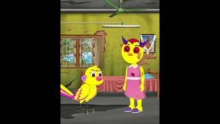 टिंकू हुआ टेंगे टेंगे  Hindi cartoon video cartoon cartoon short story pakshi cartoon shorts tuni [upl. by Adnuahsar]