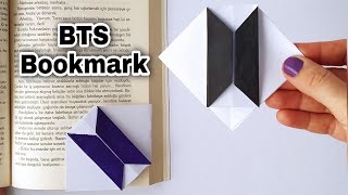 BTS Kitap Ayracı yapımı  DIY BTS bookmark [upl. by Eirrehs998]