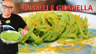 Pasta e Piselli con GRANELLA tostata ricetta pasta e piselli [upl. by Nospmis]