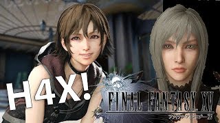 Playing as Iris and Aranea  FFXV Windows Edition Debug EN日本語 Part 1 [upl. by Dnaloy23]