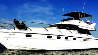 Motor Yacht Princess 470 von 1996 for sale on Mallorca [upl. by Flieger516]