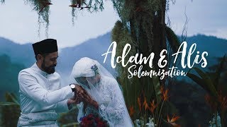 ADAM amp ALIS THE SOLEMNIZATION [upl. by Rhodia]