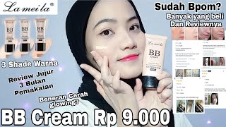 Review Jujur BB Cream Lameila Rp 9000  Banyak Reviewnya Kulit Cerah Dan Bagus  Aman Gak [upl. by Gnuy108]