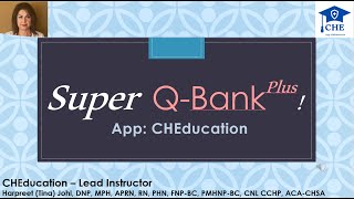 CHEducation PMHNP BoardsCertification Super QBank Plus  How to Sign Up and Features [upl. by Razatlab]