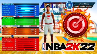 I FOUND THE BEST STRETCH BIG BUILD in NBA 2K22 NEXT GEN BEST POWER FORWARD BUILD [upl. by Sredna]