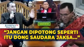 Full Perdebatan Sengit saat JPU Cecar Ahli Hukum Acara Pidana Azmi Syahputra [upl. by Ky490]