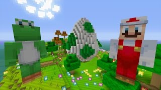 Minecraft Wii U  Super Mario Series  Yoshis Island 5 [upl. by Wickman694]