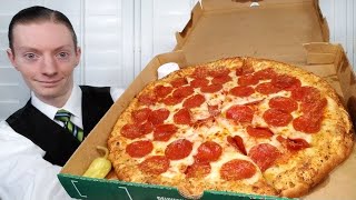 Papa Johns NEW Garlic Epic Stuffed Crust Pizza Review [upl. by Layman67]