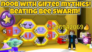 Noob With Gifted Mythics Beats Bee Swarm Unofficial Supercut [upl. by Wahlstrom222]