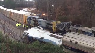 South Carolina Amtrak crash 2 dead 70 injured in derailment [upl. by Haron]