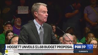 Mayor Hogsett presents 16 billion 2025 budget to Indianapolis CityCounty Council [upl. by Sari999]