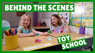 Behind the Scenes of a Toy School Kid Video [upl. by Aenehs]