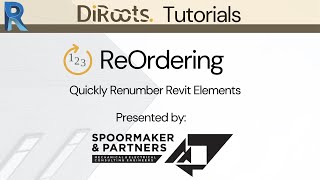 ReOrdering  Revit Addin For Renumbering Revit Elements  DiRoots [upl. by Adriell]