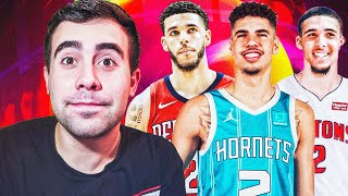 THE BALL REBUILD LAMELO LONZO LIANGELO NBA 2K21 MYNBA NEXT GEN [upl. by Nyleak]