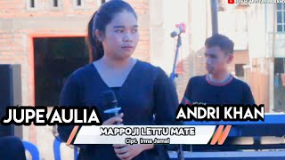 lagu Bugis Mappoji Lettu Mate  Cover Jupe  Cipt Irma Jamal  Di iringi Oleh Andri [upl. by Ainet]