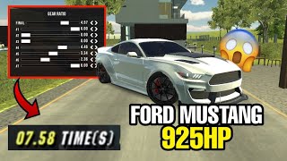 LA MEJOR GEARBOX PARA EL FORD MUSTANG 925HP EN CAR PARKING MULTIPLAYER 🔥🏁 [upl. by Sregor165]