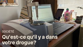 Un appareil pour analyser les drogues des consommateurs arrive en Estrie [upl. by Einahpehs]