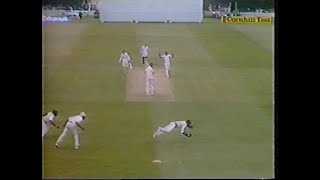 CHRIS BROAD c JEFF DUJON b MALCOLM MARSHALL 55 ENGLAND v WEST INDIES TEST2 DAY 1 LORDS JUNE 28 1984 [upl. by Urata]