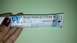 Benzoyl peroxide gel review  wallace Rivela [upl. by Eusadnilem]