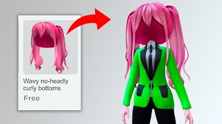 NEW FREE HEADLESS in Roblox HURRY [upl. by Trubow]