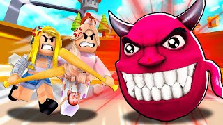 Madison and Trinity Finally Defeat the Deviled Egg in Break In Story on Roblox [upl. by Eniamrehc]