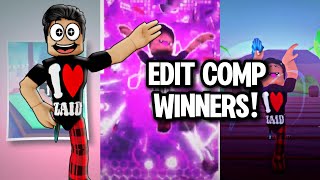 Edit Competition Winners [upl. by Atihcnoc863]