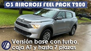 Nueva Citroen C3 Aircross Feel Pack T200  Precios equipamiento opciones y todos los detalles [upl. by Effie405]