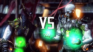 Mortal Kombat X  Shinnok VS Quan Chi [upl. by Adnuhs]