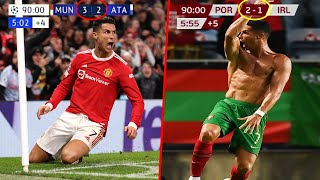 Las 6 REMONTADAS Más ÉPICAS de CRISTIANO RONALDO 2 [upl. by Koslo]