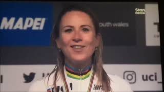 BEST FINISH TO A WOMENS WORLD CHAMPIONSHIP ROAD RACE  Annemiek van Vleuten  Wollongong 2022 [upl. by Davies]