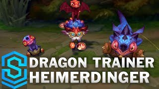 ALIEN INVADER HEIMERDINGER SKIN SPOTLIGHT  LEAGUE OF LEGENDS [upl. by Athalie]