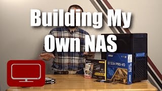 Building My Own NAS  Home file server build with FreeNAS [upl. by Cirillo]