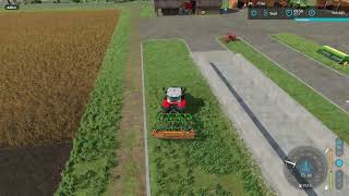 FS22 Hire a helper to do the digging and sow the fields Animals on Haut Beyleron 4 [upl. by Hardan]