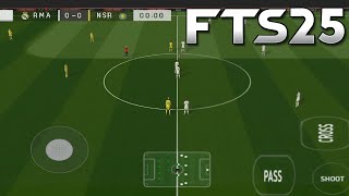 Fts 2025 Mod New Update Hd Graphics Android Offline Latest Transfers amp Updated Kits 2425 [upl. by Ainelec]