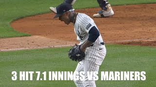 Marcus Stroman Strikes Out 6 While Allowing Only 3 Hits in 71 Innings vs Mariners [upl. by Seema362]