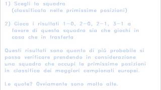 The Bet Player  I trucchi delle scommesse risultato esatto scommesse sportive [upl. by Suhpesoj]