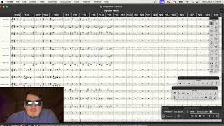 Composing for Wind Band 🔹 LIVE 🔹 Wednesday Stream and Recording Videos ✍️ 🎶 [upl. by Aokek979]
