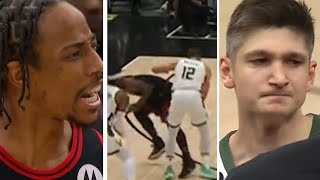 Grayson Allen DIRTY PLAY On Demar Derozan Makes Stacey King LOSE IT quotHE NEEDS A TWO PIECEquot [upl. by Odnomar]