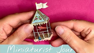 Miniaturist Journal 20 Kensington Dollshouse Fair in London Summer 2022 part two [upl. by Nallid140]